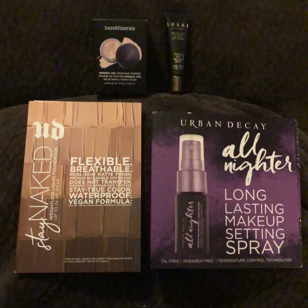 NWOT Foundation, Powder, Spray, & Eye Primer